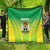 Nigeria Cricket Quilt Come On Yellow Greens - Wonder Print Shop