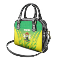 Nigeria Cricket Shoulder Handbag Come On Yellow Greens - Wonder Print Shop