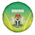 Nigeria Cricket Spare Tire Cover Come On Yellow Greens - Wonder Print Shop