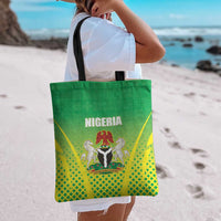 Nigeria Cricket Tote Bag Come On Yellow Greens - Wonder Print Shop