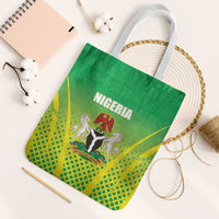 Nigeria Cricket Tote Bag Come On Yellow Greens - Wonder Print Shop