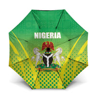 Nigeria Cricket Umbrella Come On Yellow Greens - Wonder Print Shop