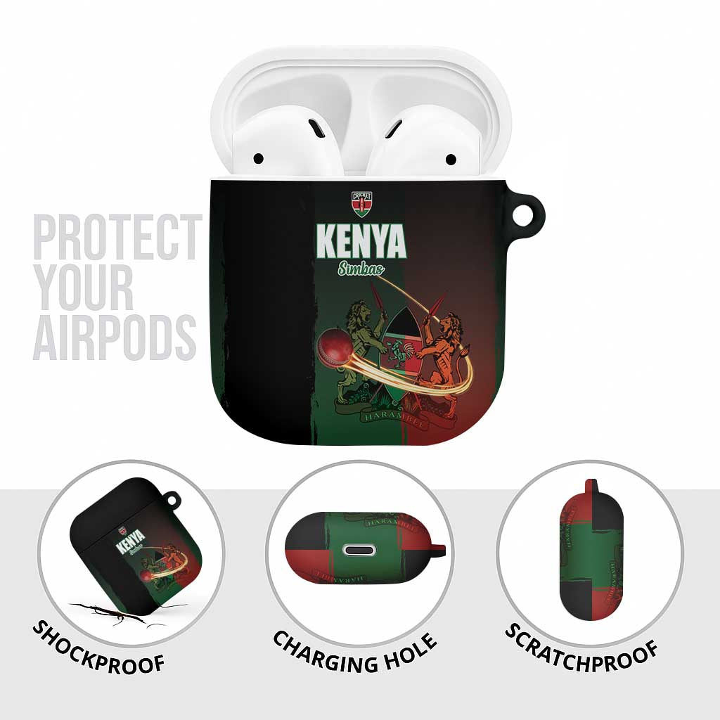 Kenya Cricket AirPods Case Go Simbas Go - Wonder Print Shop