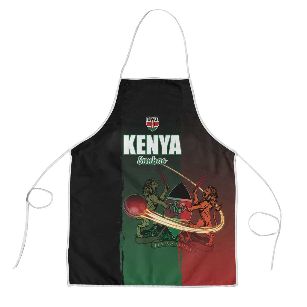 Kenya Cricket Apron Go Simbas Go - Wonder Print Shop