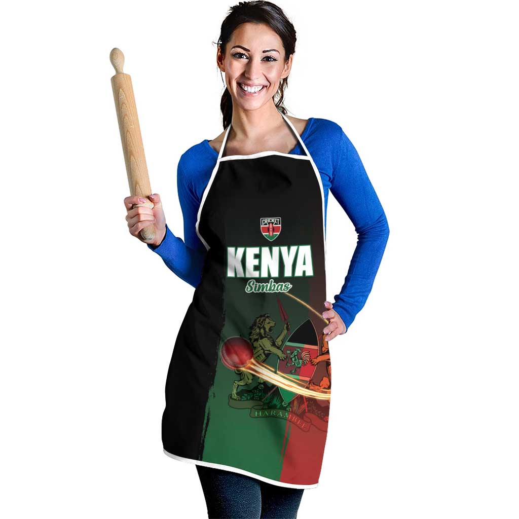 Kenya Cricket Apron Go Simbas Go - Wonder Print Shop
