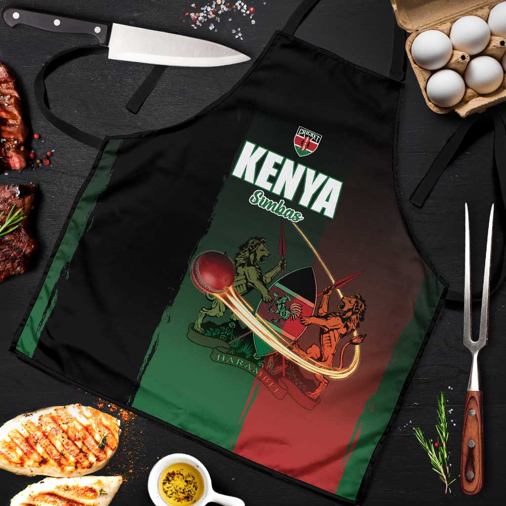 Kenya Cricket Apron Go Simbas Go - Wonder Print Shop