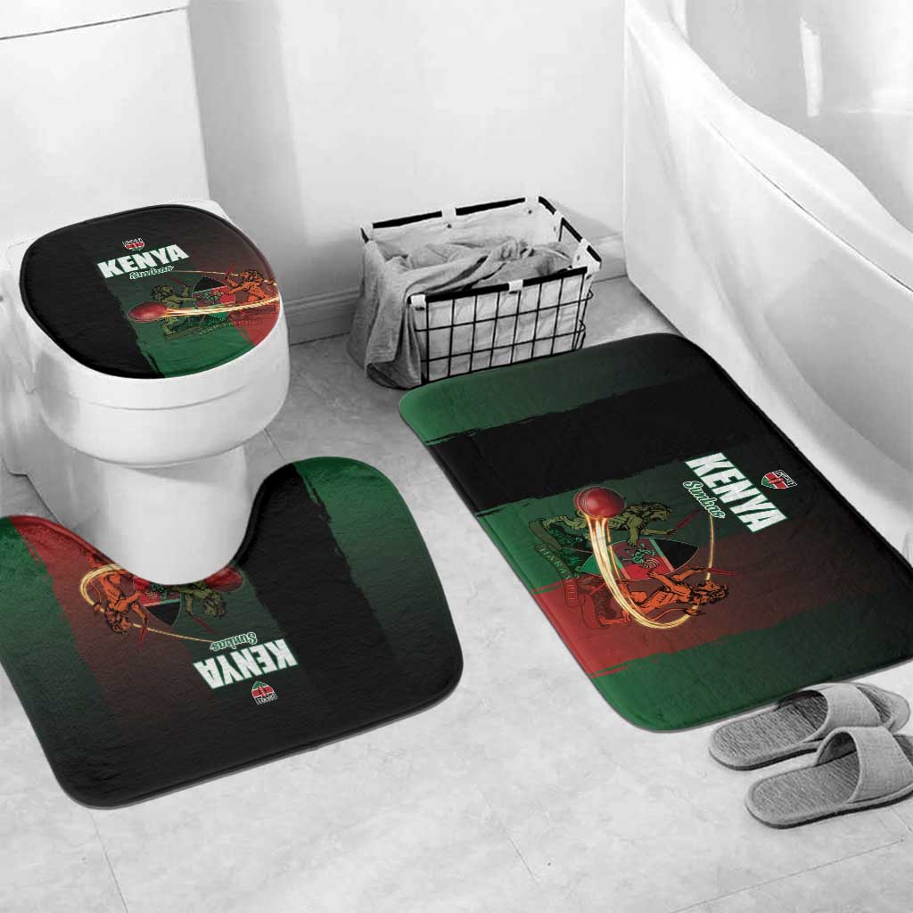 Kenya Cricket Bathroom Set Go Simbas Go - Wonder Print Shop