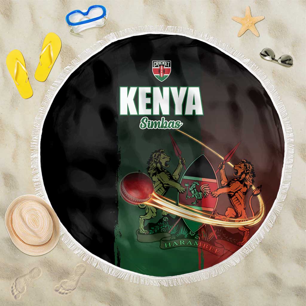 Kenya Cricket Beach Blanket Go Simbas Go - Wonder Print Shop