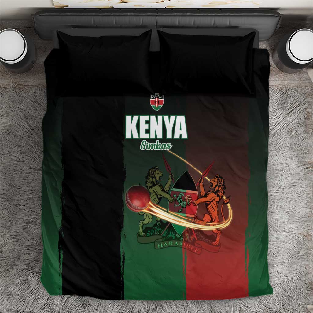 Kenya Cricket Bedding Set Go Simbas Go - Wonder Print Shop