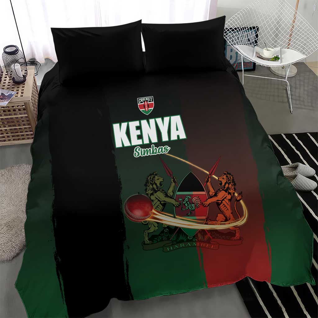 Kenya Cricket Bedding Set Go Simbas Go - Wonder Print Shop