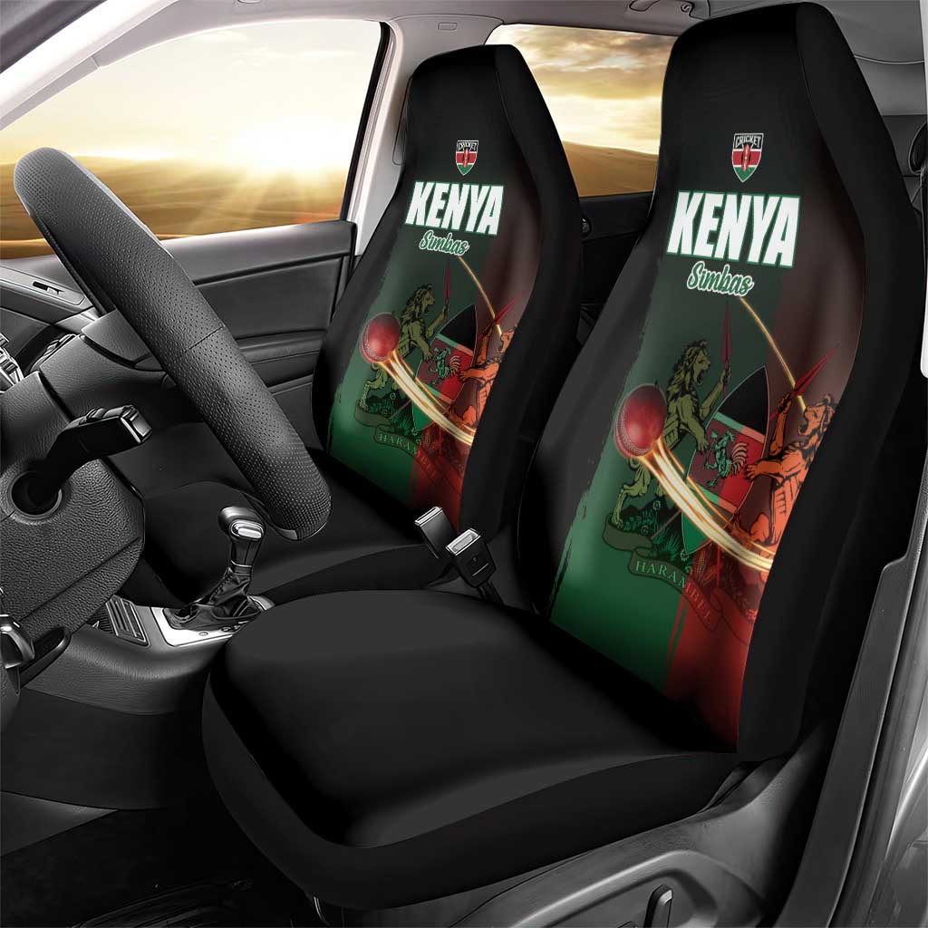 Kenya Cricket Car Seat Cover Go Simbas Go - Wonder Print Shop