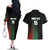 Custom Kenya Cricket Couples Matching Off The Shoulder Long Sleeve Dress and Hawaiian Shirt Go Simbas Go - Wonder Print Shop