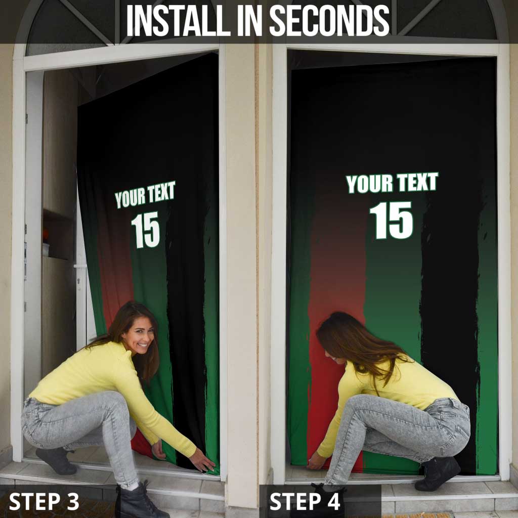 Kenya Cricket Door Cover Go Simbas Go - Wonder Print Shop