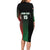 Custom Kenya Cricket Family Matching Long Sleeve Bodycon Dress and Hawaiian Shirt Go Simbas Go - Wonder Print Shop