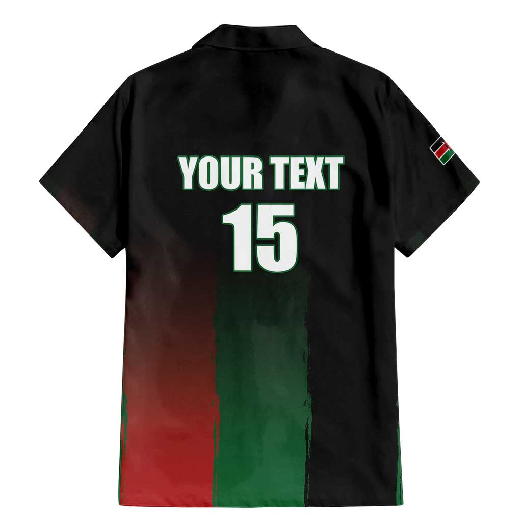 Custom Kenya Cricket Family Matching Mermaid Dress and Hawaiian Shirt Go Simbas Go - Wonder Print Shop