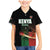 Custom Kenya Cricket Family Matching Mermaid Dress and Hawaiian Shirt Go Simbas Go - Wonder Print Shop