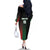 Custom Kenya Cricket Family Matching Off The Shoulder Long Sleeve Dress and Hawaiian Shirt Go Simbas Go - Wonder Print Shop