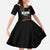 Custom Kenya Cricket Family Matching Off Shoulder Maxi Dress and Hawaiian Shirt Go Simbas Go - Wonder Print Shop