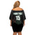 Custom Kenya Cricket Family Matching Off Shoulder Short Dress and Hawaiian Shirt Go Simbas Go - Wonder Print Shop