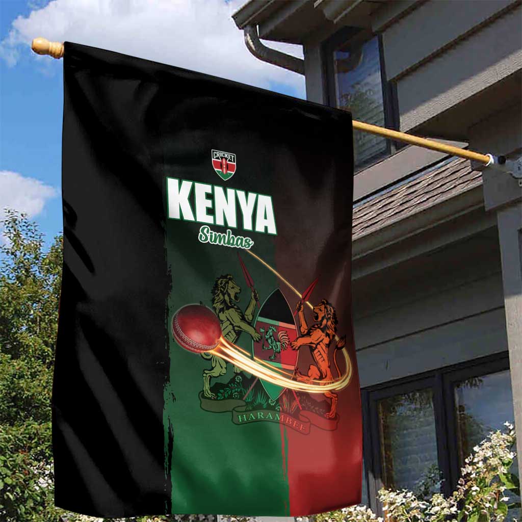 Kenya Cricket Garden Flag Go Simbas Go - Wonder Print Shop