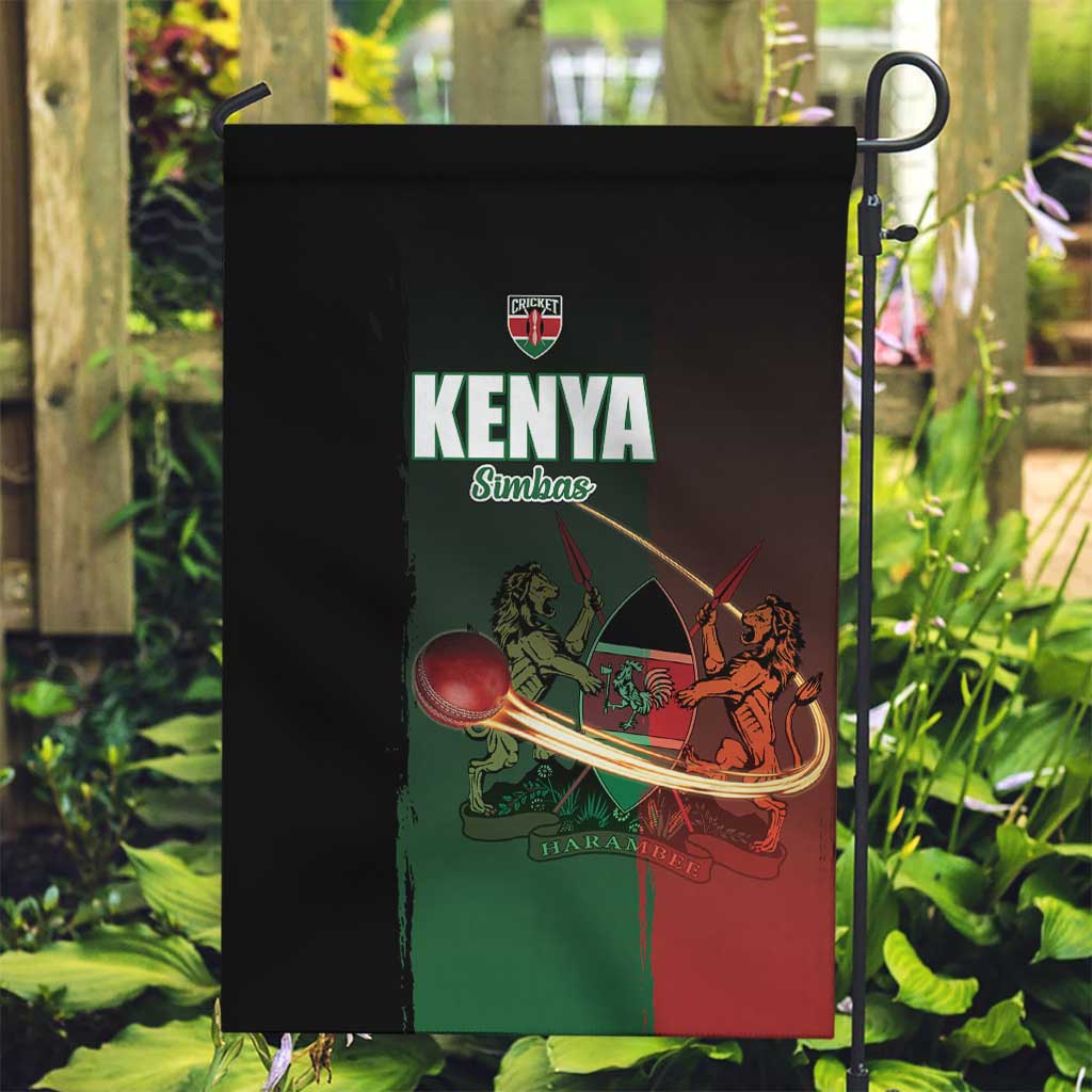 Kenya Cricket Garden Flag Go Simbas Go - Wonder Print Shop