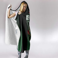 Kenya Cricket Hooded Blanket Go Simbas Go - Wonder Print Shop