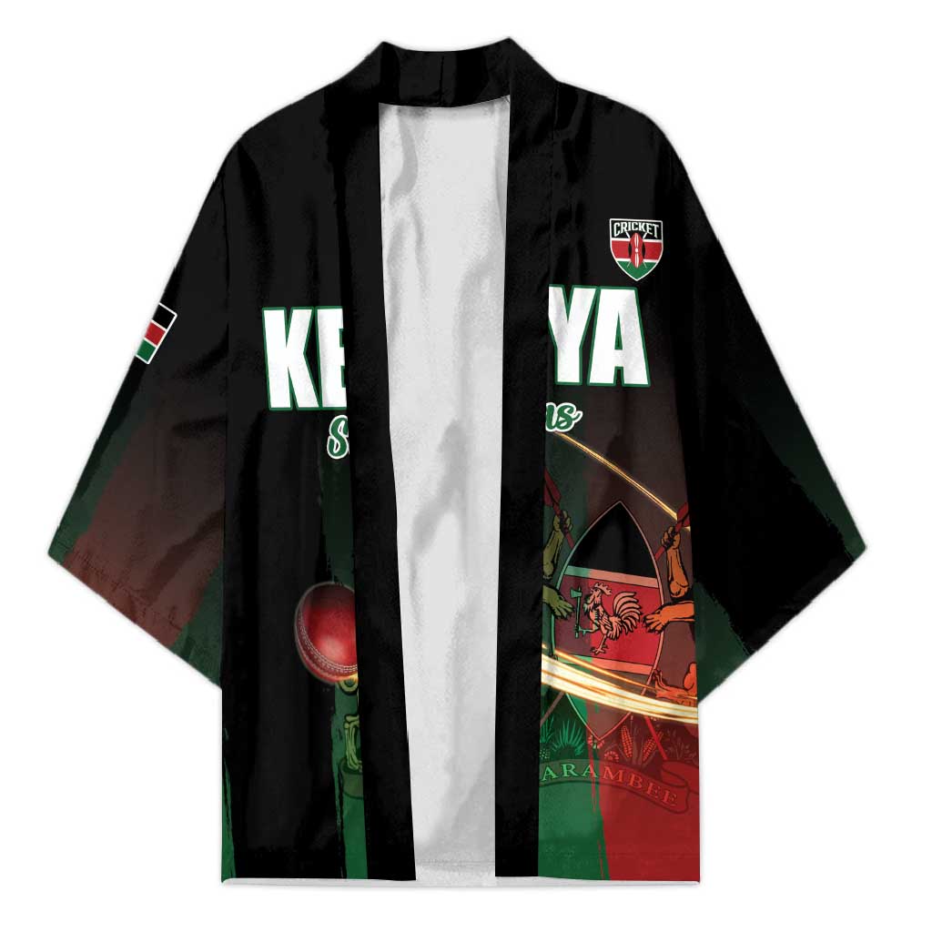 Kenya Cricket Kimono Go Simbas Go - Wonder Print Shop