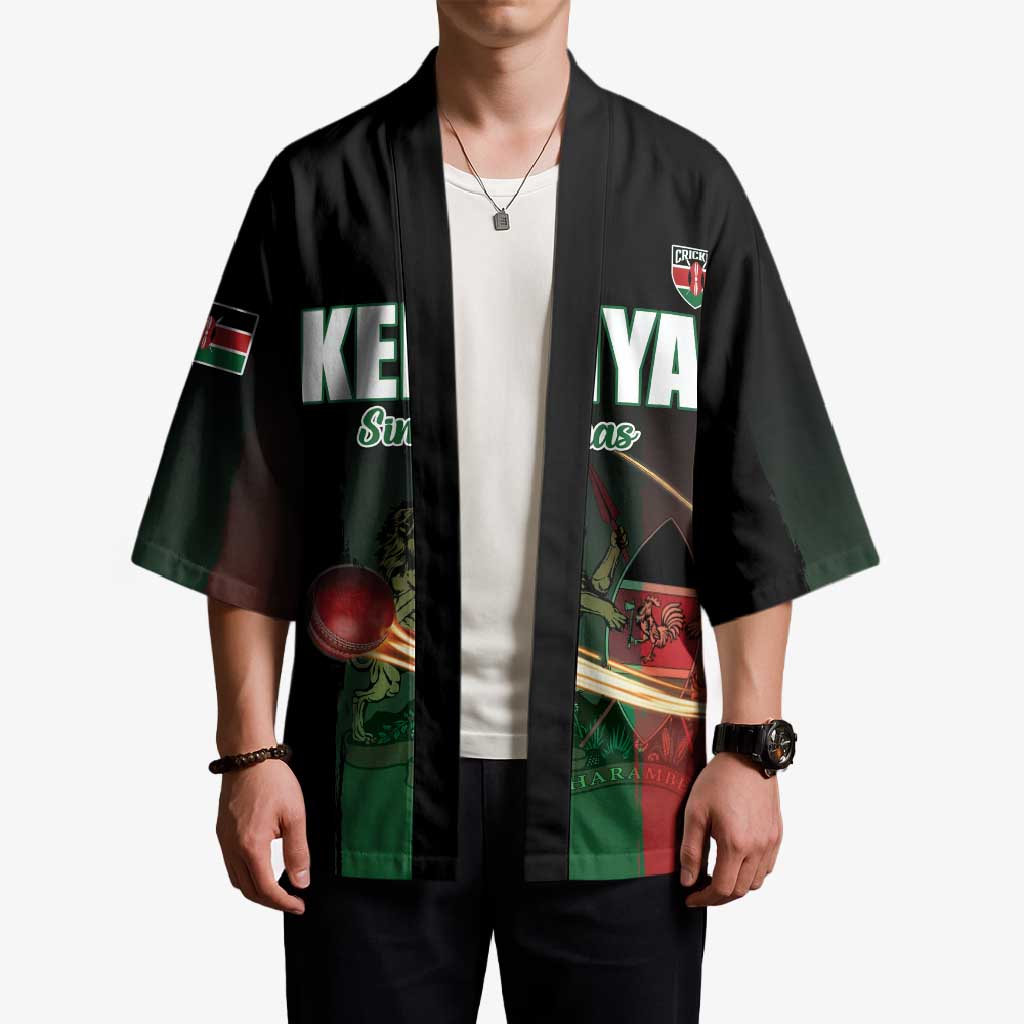 Kenya Cricket Kimono Go Simbas Go - Wonder Print Shop