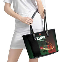 Kenya Cricket Leather Tote Bag Go Simbas Go - Wonder Print Shop