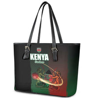 Kenya Cricket Leather Tote Bag Go Simbas Go - Wonder Print Shop