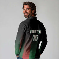 Custom Kenya Cricket Long Sleeve Polo Shirt Go Simbas Go - Wonder Print Shop