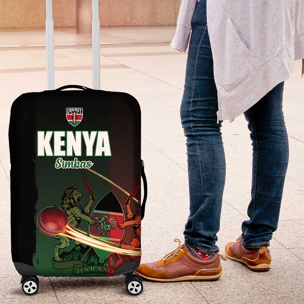 Kenya Cricket Luggage Cover Go Simbas Go - Wonder Print Shop