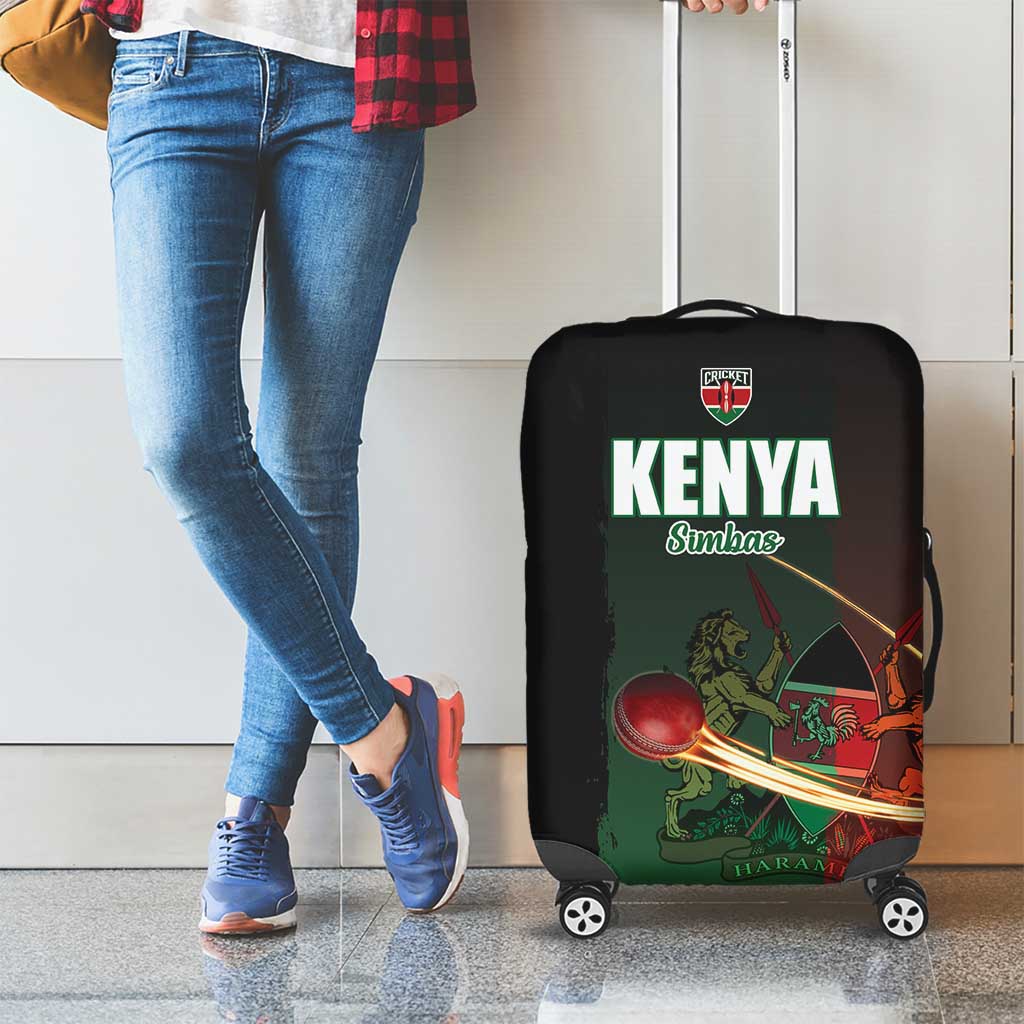 Kenya Cricket Luggage Cover Go Simbas Go - Wonder Print Shop