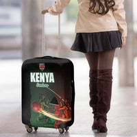 Kenya Cricket Luggage Cover Go Simbas Go - Wonder Print Shop