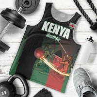 Custom Kenya Cricket Men Tank Top Go Simbas Go - Wonder Print Shop
