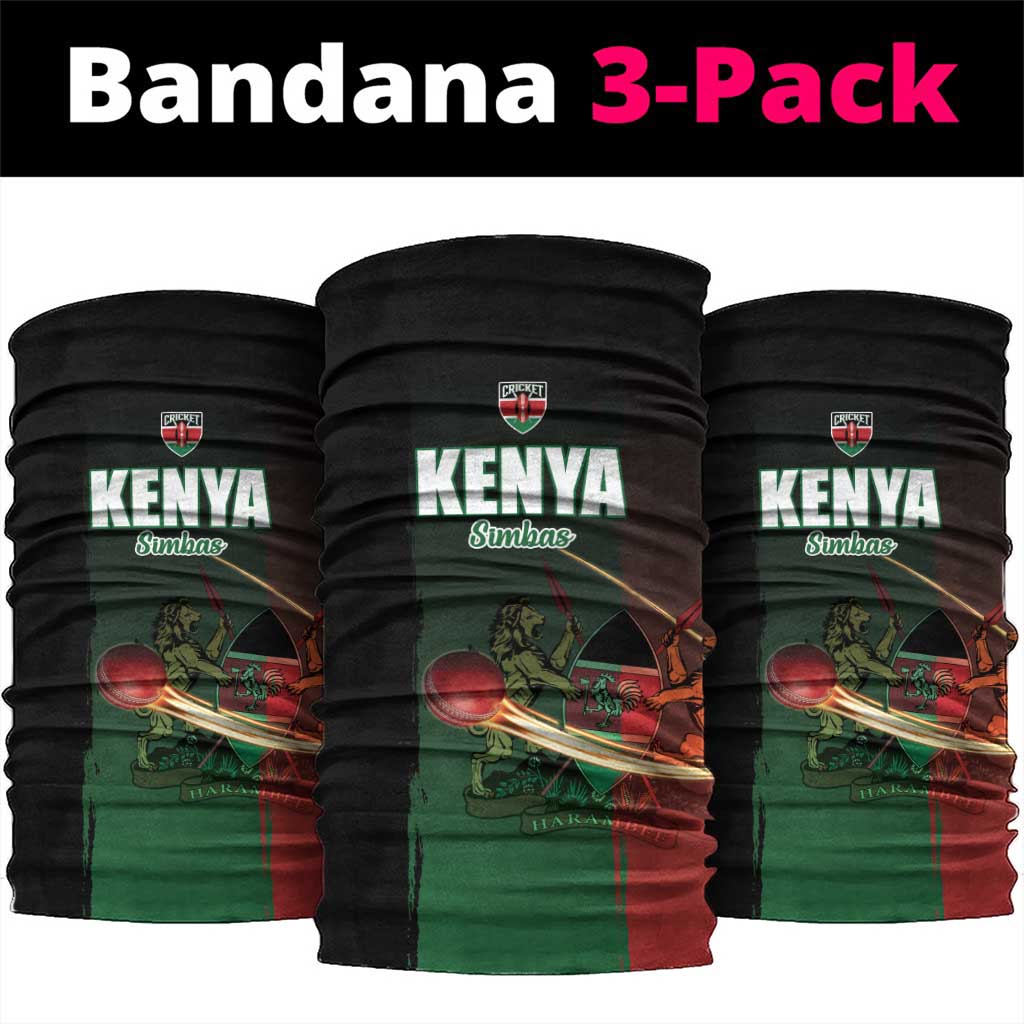 Kenya Cricket Neck Gaiter Go Simbas Go - Wonder Print Shop