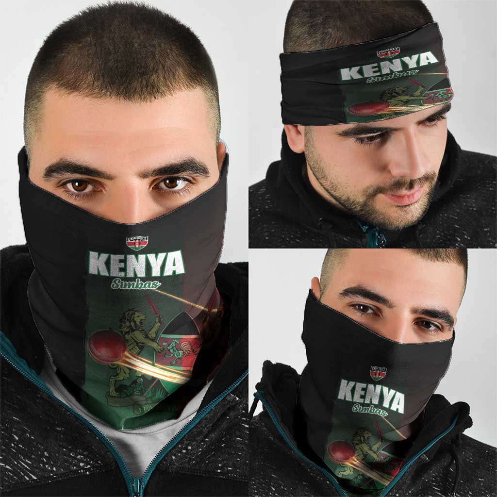 Kenya Cricket Neck Gaiter Go Simbas Go - Wonder Print Shop