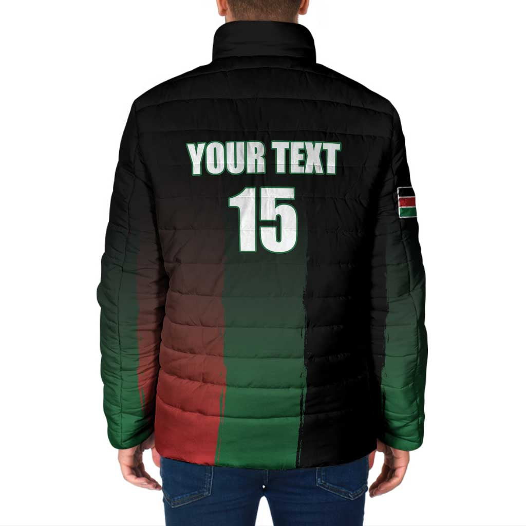 Kenya Cricket Padded Jacket Go Simbas Go - Wonder Print Shop