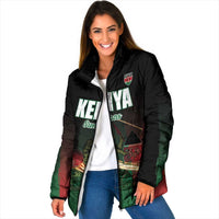 Kenya Cricket Padded Jacket Go Simbas Go - Wonder Print Shop