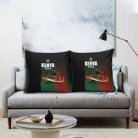 Kenya Cricket Pillow Cover Go Simbas Go - Wonder Print Shop