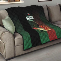 Kenya Cricket Quilt Go Simbas Go - Wonder Print Shop