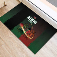 Kenya Cricket Rubber Doormat Go Simbas Go - Wonder Print Shop