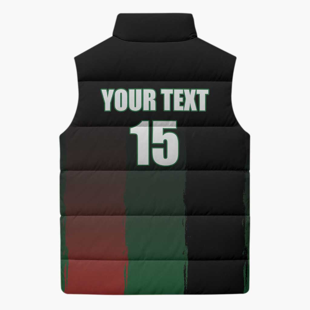 Kenya Cricket Sleeveless Puffer Jacket Go Simbas Go - Wonder Print Shop