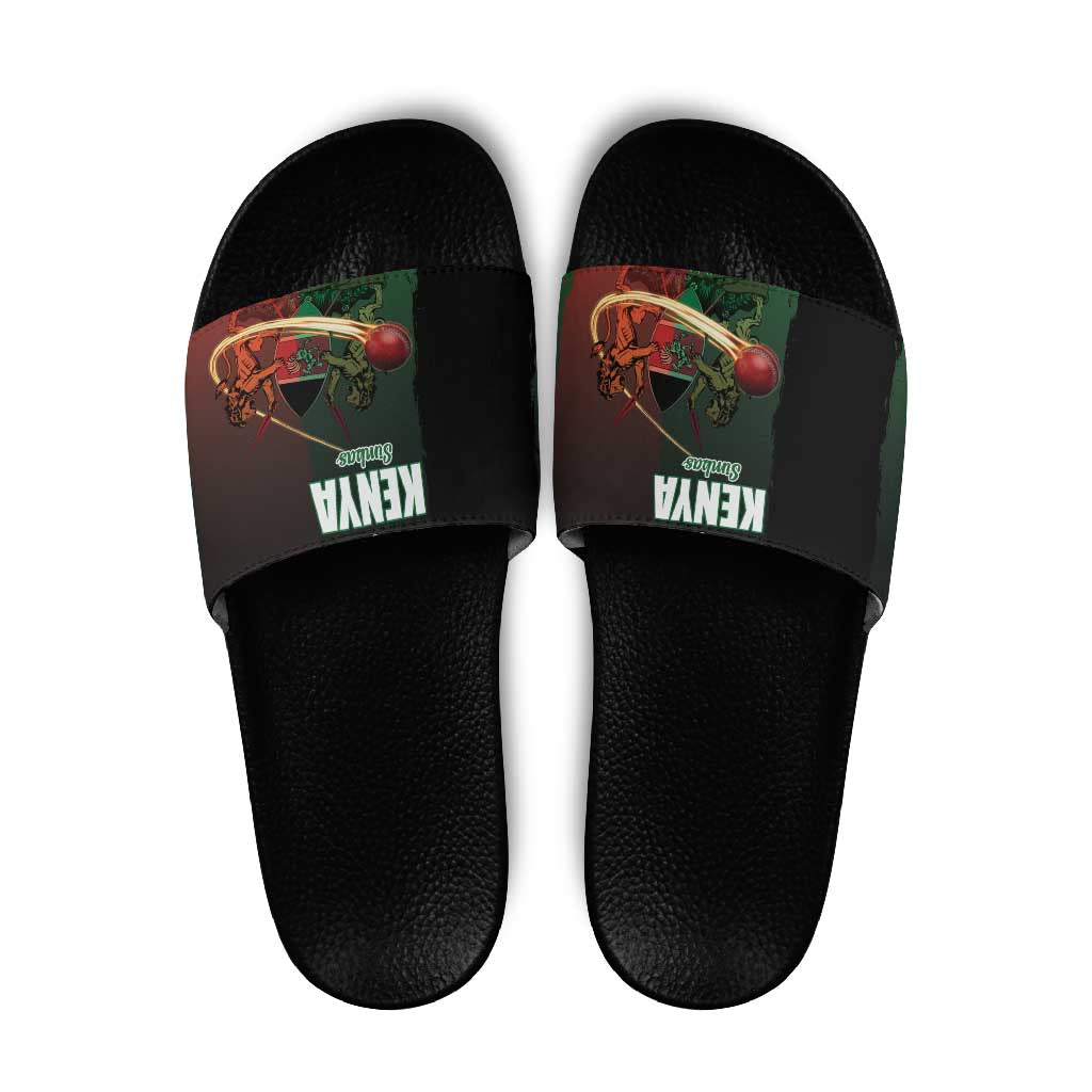 Kenya Cricket Slide Sandals Go Simbas Go - Wonder Print Shop