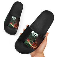 Kenya Cricket Slide Sandals Go Simbas Go - Wonder Print Shop