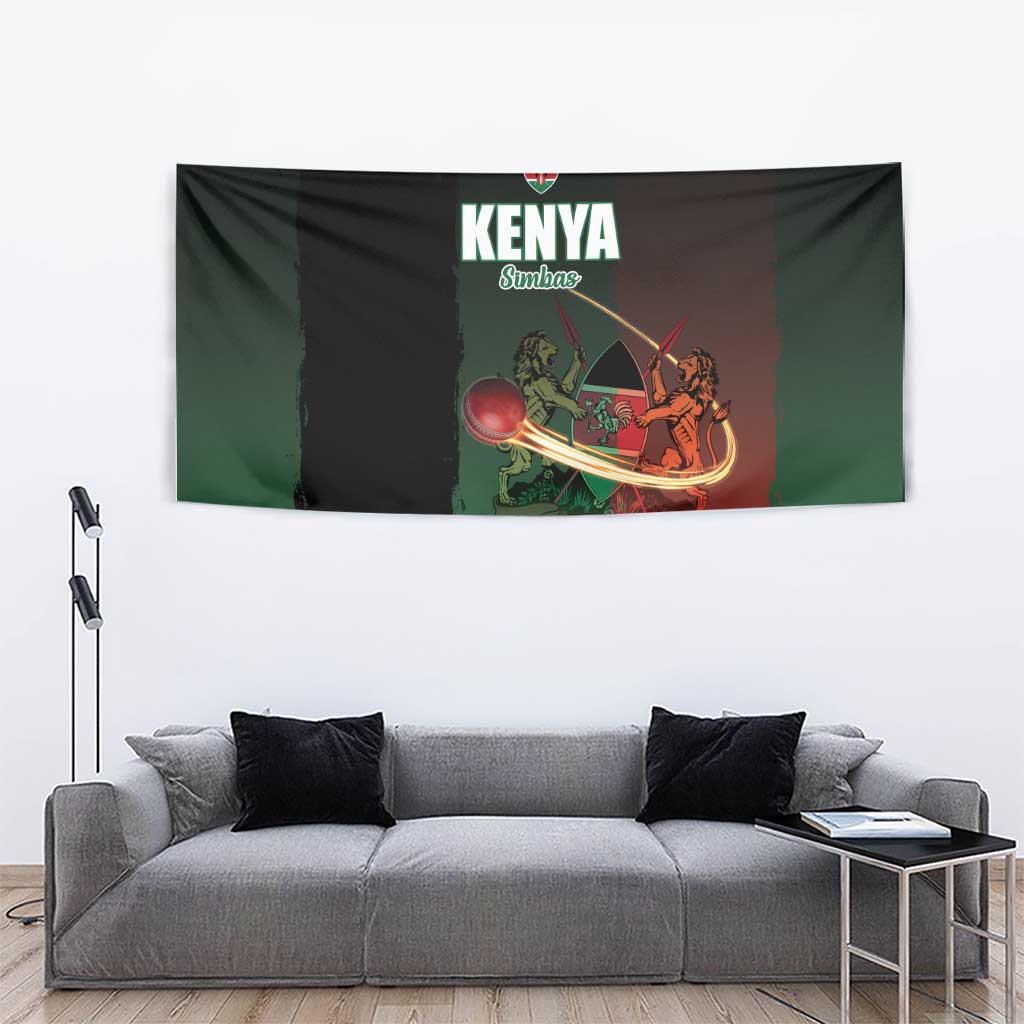 Kenya Cricket Tapestry Go Simbas Go - Wonder Print Shop
