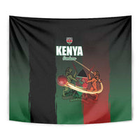 Kenya Cricket Tapestry Go Simbas Go - Wonder Print Shop