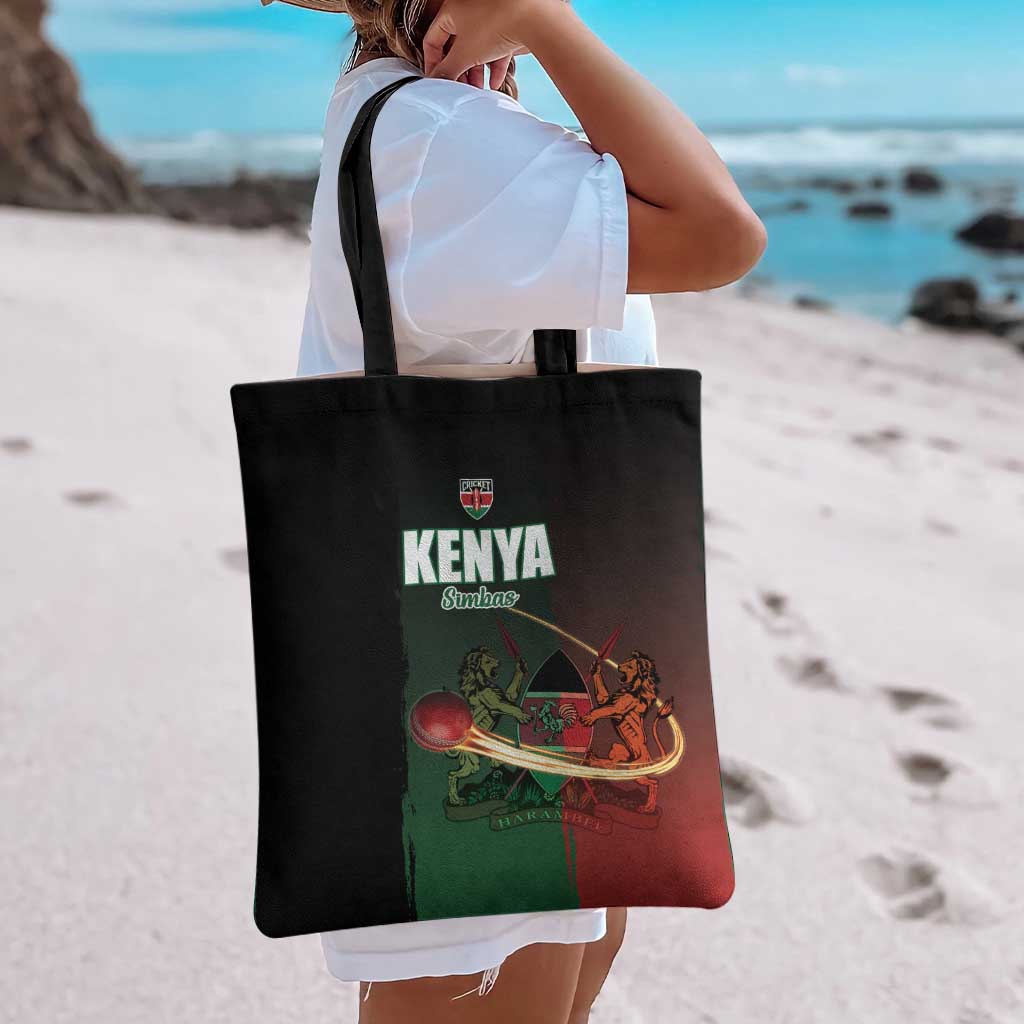 Kenya Cricket Tote Bag Go Simbas Go - Wonder Print Shop