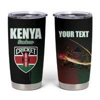 Custom Kenya Cricket Tumbler Cup Go Simbas Go - Wonder Print Shop
