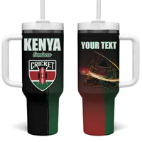 Custom Kenya Cricket Tumbler With Handle Go Simbas Go - Wonder Print Shop